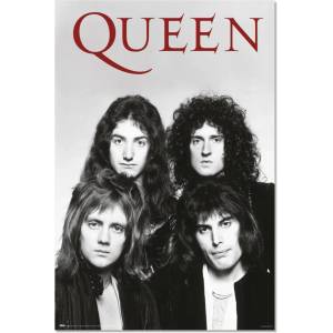 NNM плакат queen - band members - gpe5984