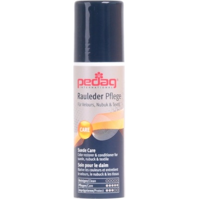 Pedag Rauleder Pflege dobarvovací emulze pro velur a semiš TMAVĚ MODRÁ 75 ml