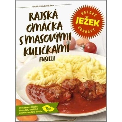 Ježkovy krabičky Rajská omáčka s masovými kuličkami Fusilli 450 g – Zbozi.Blesk.cz