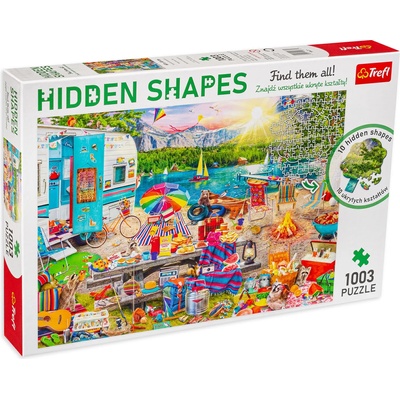 Trefl Пъзел Trefl от 1000 части - Пътешествие с каравана (10677)