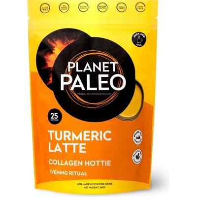 Planet Paleo Pure Collagen Turmeric Latte 260 g