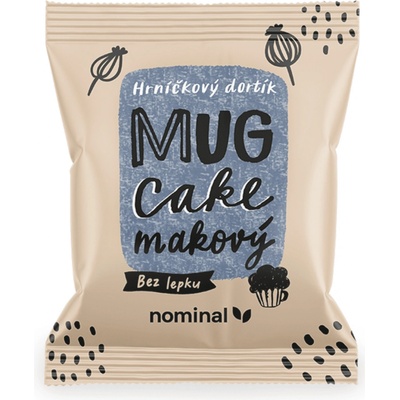 Nominal Mug cake hrnčeková torta maková 60 g