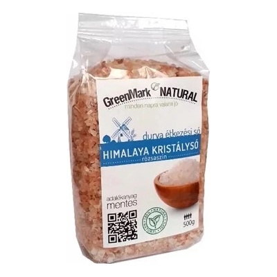 GreenMark Natural Himalájska soľ ružová hrubozrnná 500g