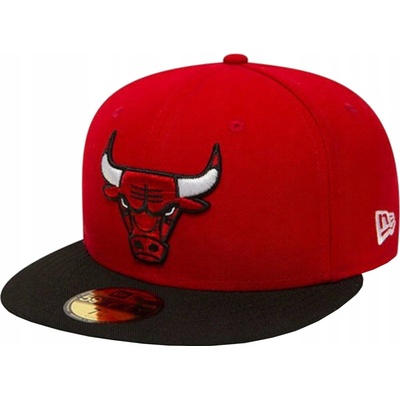 New Era s šiltom červená