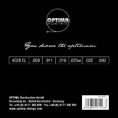 Optima Round Wound Sada