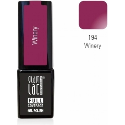 GlamLac Gel lak fialový 194 Winery 6 ml