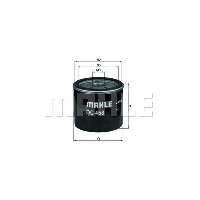 Olejový filter MAHLE ORIGINAL OC 458 (OC458)