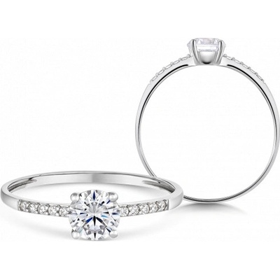 Sofia zlatý zásnubní prsten se zirkony GEMBG28824-07