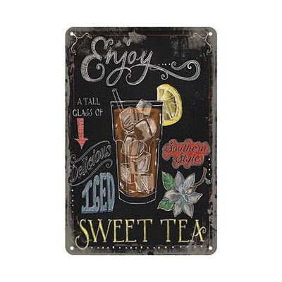 Ceduľa Enjoy Iced Sweet Tea