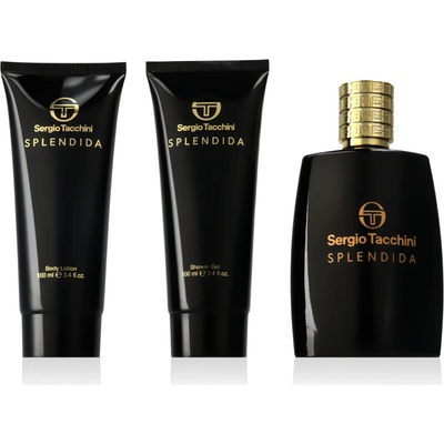 Sergio Tacchini Splendida Darčeková sada dámska EDP 100 ml, sprchový gél 100 ml a telové mlieko 100 ml