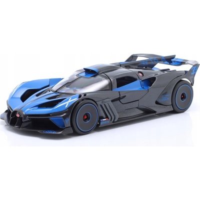 Maisto Bugatti Bolide metal černo modrá 1:24