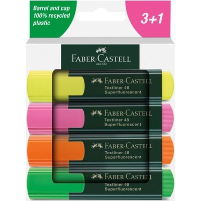 Faber-Castell 1548 Textliner 4 ks