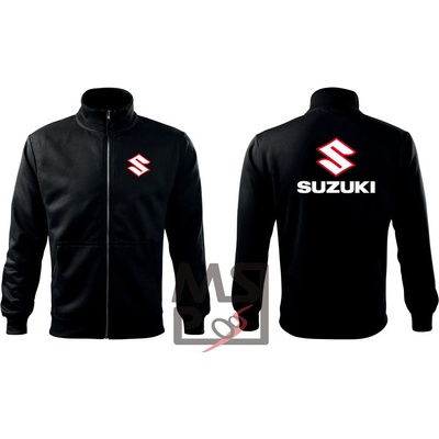 Suzuki mikina na zips s motívom