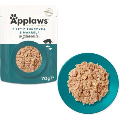 Applaws Tuna Fillet with Mackerel in Jelly 70 g