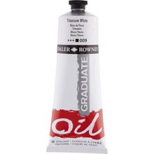 Daler Rowney Graduate olejová farba titanium white 200 ml 1 ks