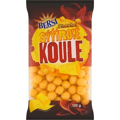 Bersi Snack pikantní sýýrové koule 120 g