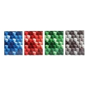 Beniamin Briefcase with eraser A4 Office mix designs