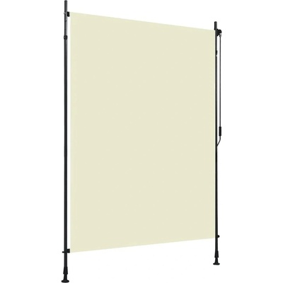 ZBXL Venkovní roleta 150 x 270 cm krémová