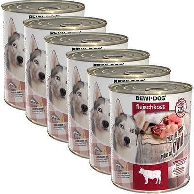 Bewi Dog Bohaté na hovädzie 6 x 800 g