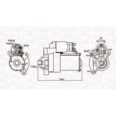 Startér MAGNETI MARELLI 063720594010