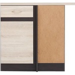 Black Red White Долен ъглов шкаф dnw/100/82/p- десен - bogdanmebel