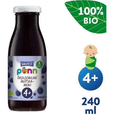 Salvest Põnn BIO Borůvková šťáva s dužinou 240 ml – Zboží Mobilmania