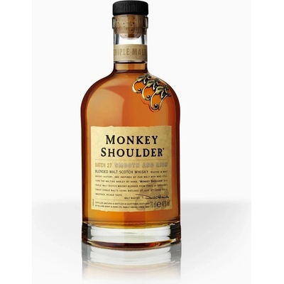 Monkey Shoulder 40% 0,7 l (čistá fľaša)