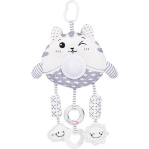 Chipolino Плюшена играчка за количка и креватче Chipolino - Коте, голямо (PIKL02505BCA)