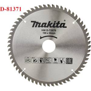 Makita Многофункционален трион MAKITA TCT 185 x 30 mm, 60 зъба D-81371 (D-81371)