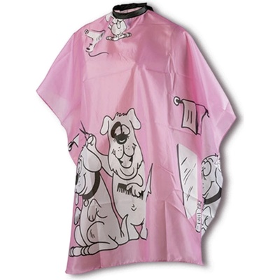 Eurostil detská kadernícka pláštenka ružová