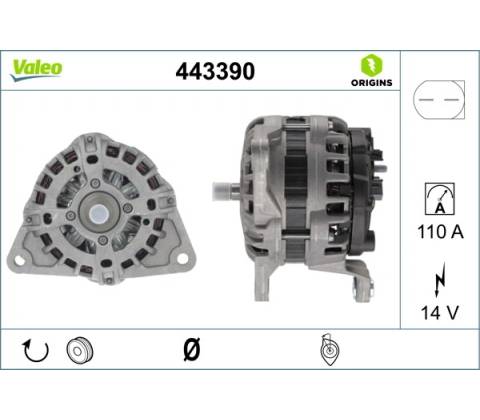 generátor VALEO 443390