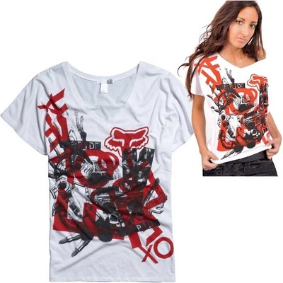 Fox dámske tričko Messed Up Wedge tee