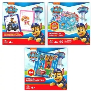 Spin Master Paw Patrol: комплект настолни игри 3 в 1