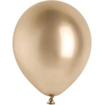 Party Deco Латексов балон Хром, шампанско злато - 12 см (gs5-019s-50)
