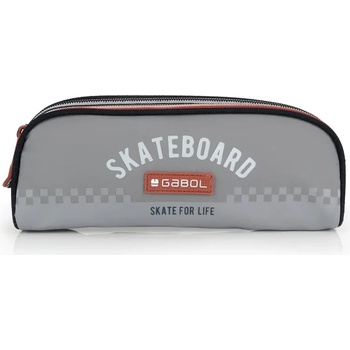 Gabol Ученически несесер Gabol Trick с два цип, мек