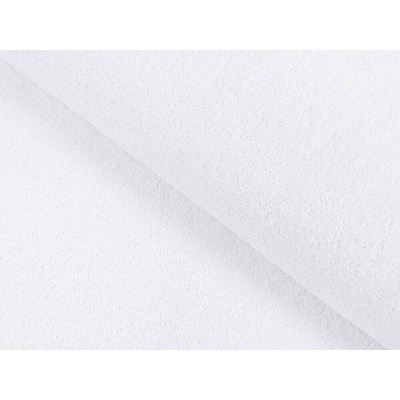 Froté - bílá - metráž šířka 150 cm