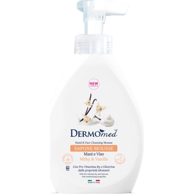 Dermomed penové mydlo milk & vanilla 500 ml