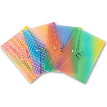 Pvc папка с копче А4+ 200 микрона 808