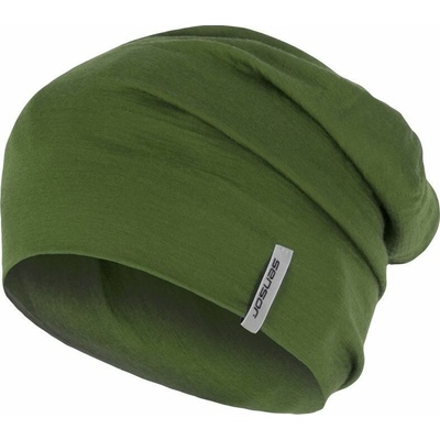 Čepice SENSOR Merino wool zelená Zelená