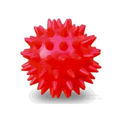 Gymy Masážna Loptička - Ježko 5 Cm červená, priemer 5 cm 1x1 ks