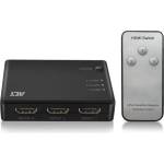 ACT 3 портов HDMI суич ACT AC7845, 4K@60Hz, USB, Дистанционно, Черен (EWENT-ACT-SPLIT-AC7845) - megamag
