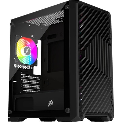 Ion Computers Геймърски компютър ION 1stPlayer TRILOBITE T5 Black с процесор AMD Ryzen 5 5600G, вградено видео ядро, RAM памет 16GB DDR4 3200MHz, SSD 512GB NVMe M. 2 PCIe Gen3 (c003276)
