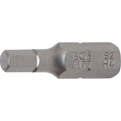 Bit technic 6.3 mm 1/4" uchytenie vnútorný šesťhran 4 mm BGS 8177