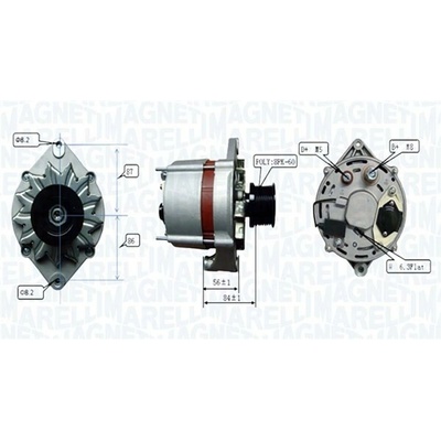 Alternátor MAGNETI MARELLI 063739067010