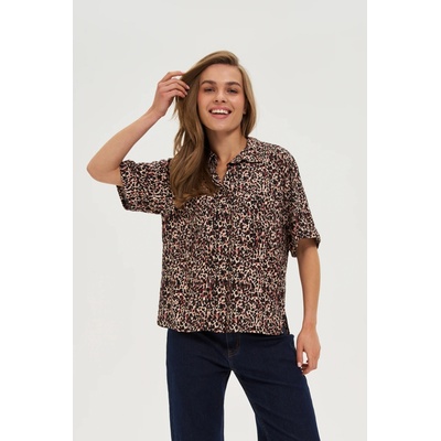 Moodo Дамска леопардова риза Moodo Moodo | Cheren | ЖЕНИ | XS