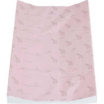 Cangaroo Мека подложка за повиване Cangaroo - 44 х 67 cm, Pink Giraffe (112268)