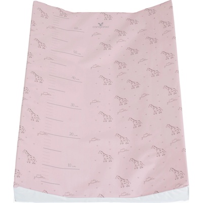 Cangaroo Мека подложка за повиване Cangaroo - 44 х 67 cm, Pink Giraffe (112268)
