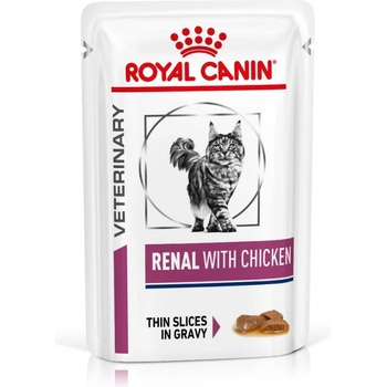 Royal Canin Veterinary Diet Cat Renal with Chicken Feline 12 x 85 g