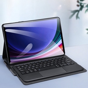 Samsung DUX DUCIS кожен калъф с Bluetooth клавиатура и тъчпад за Samsung Galaxy Tab S10 Lite / S10 FE / S9