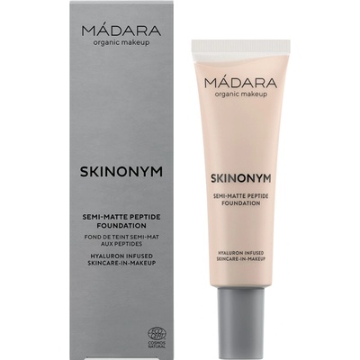 Mádara Polomatný make-up s peptidy Skinonym Semi-Matte Peptide Foundation Linen 30 ml